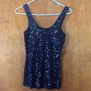 Express sequin‎ tank